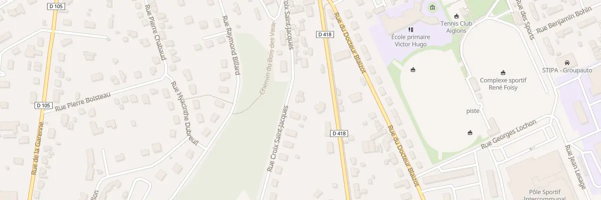 Plan du 15 Rue Croix Saint Jacques à L’Aigle