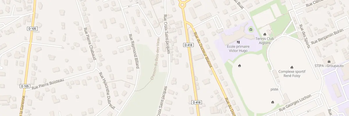 Plan du 11B Rue Croix Saint Jacques à L’Aigle