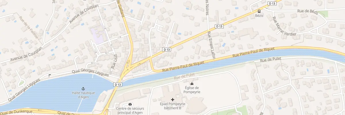 Plan du 476 Av de Stalingrad à Agen