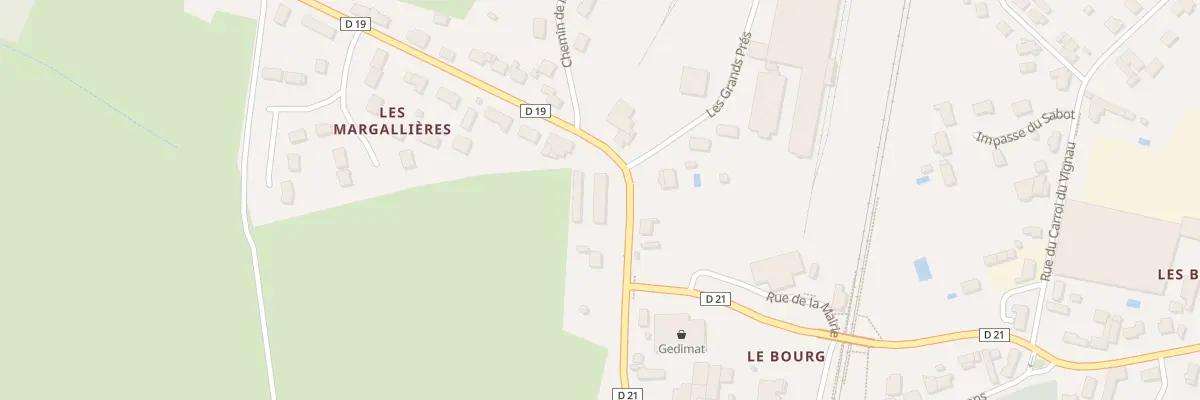 Plan du 4 Rue des Champs Gibert à Villeperdue