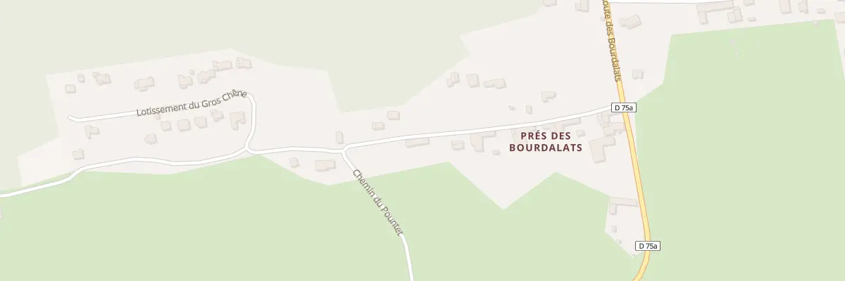 Plan du 11 Che des Esbinets à Bordes-de-Rivière