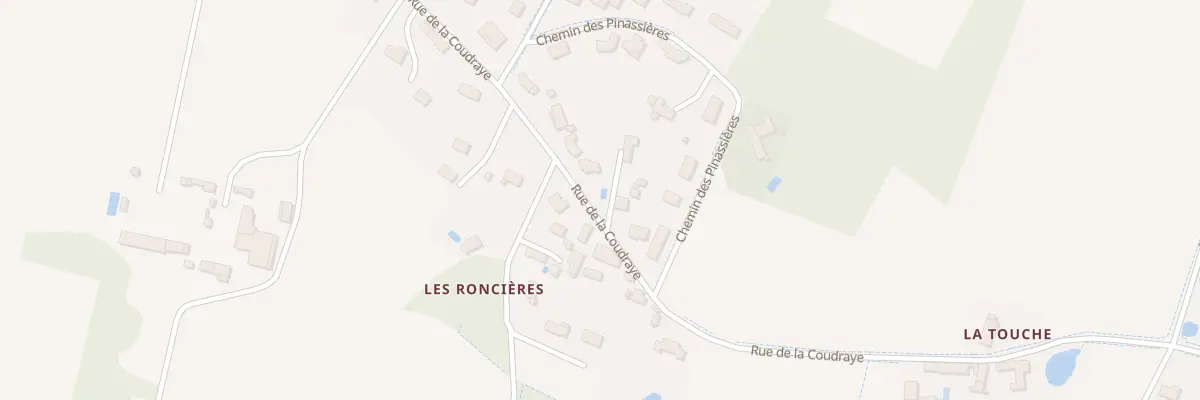 Plan du 33 Rue de la Coudraye à Joué-lès-Tours