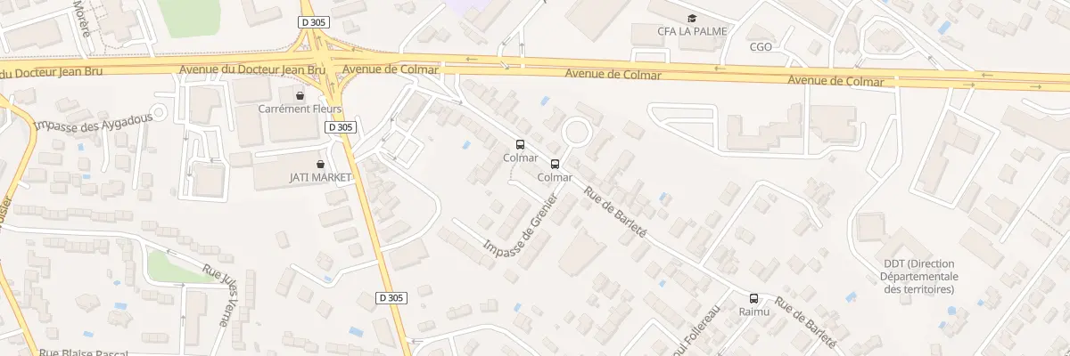 Plan du 30B Rue de Barleté à Agen