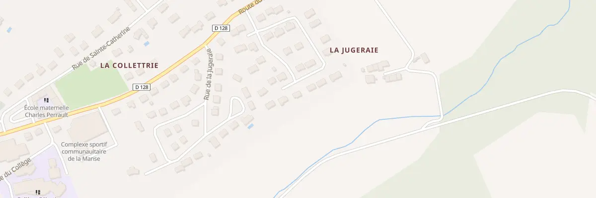 Plan du 24 Rue des Vergers à Sainte-Maure-de-Touraine