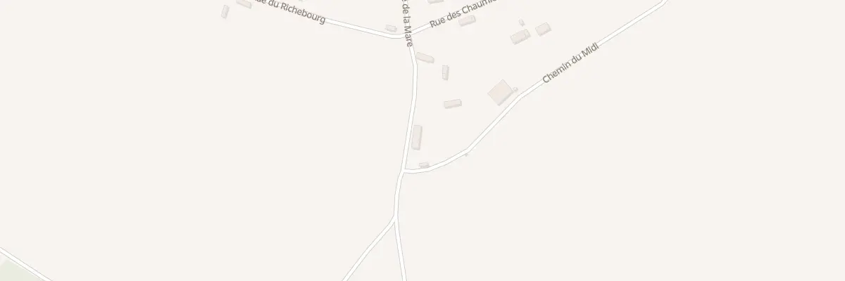 Plan du 62 Rue de la Mare à Colletot