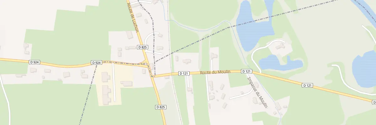 Plan du 85 Rte du Moulin à Sainte-Marie