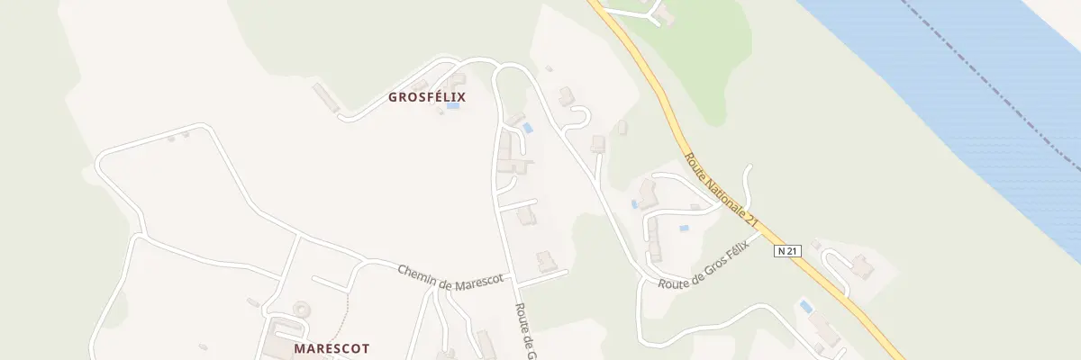 Plan du 505 Rte de Gros Felix à Moirax