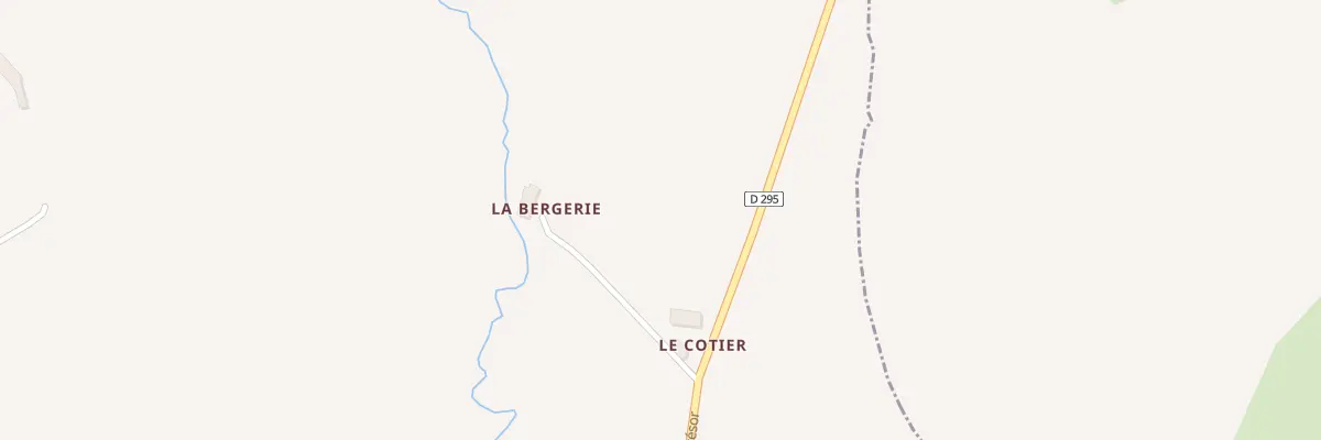 Plan du Grand Cotier à Dame-Marie