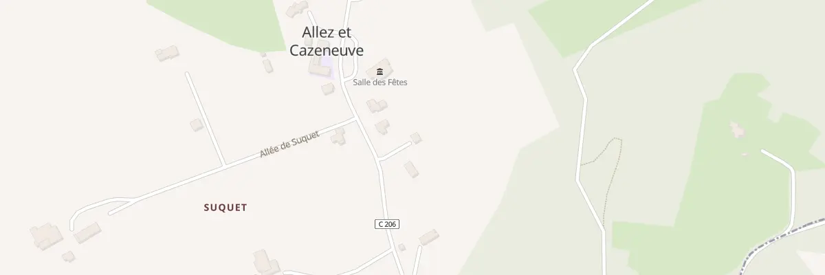 Plan du 639 Cote d’Allez à Allez-et-Cazeneuve