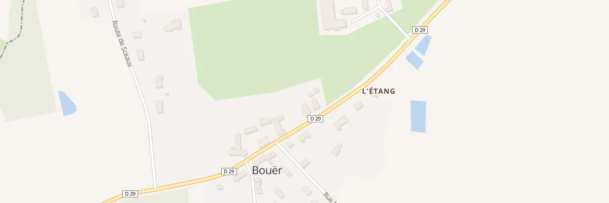 Plan du 11 Rue Pierre Moreau à Bouër