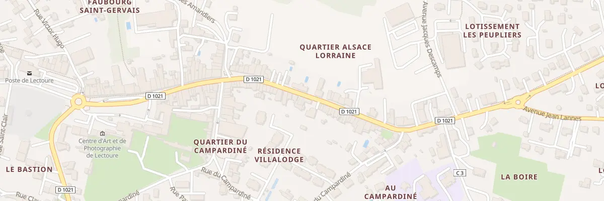 Plan du 70 Rue Alsace Lorraine à Lectoure