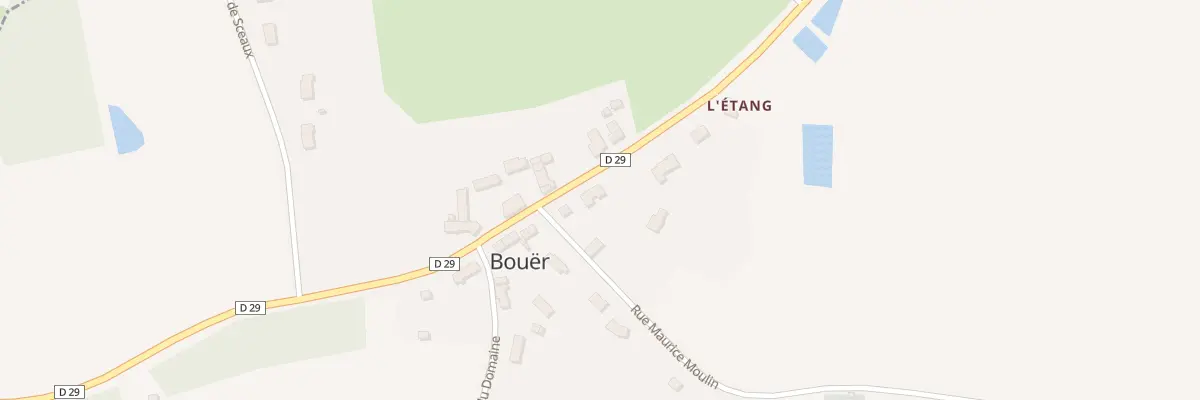 Plan du 6 Rue Pierre Moreau à Bouër