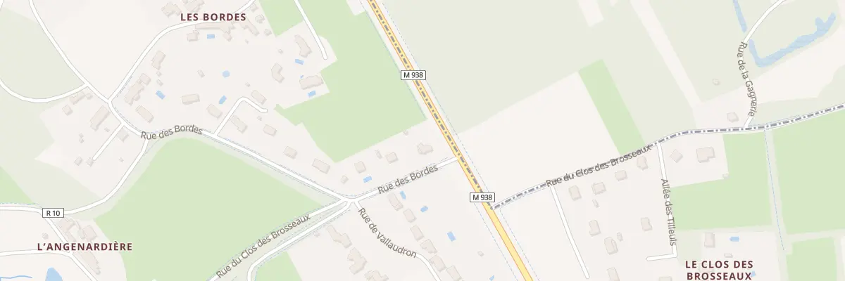 Plan du 2 Rue des Bordes à La Membrolle-sur-Choisille