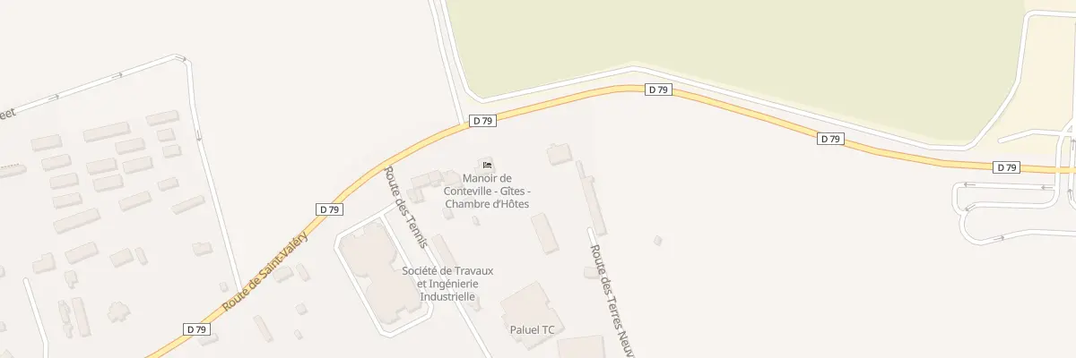 Plan du 2043 Rte de Saint Valery à Paluel