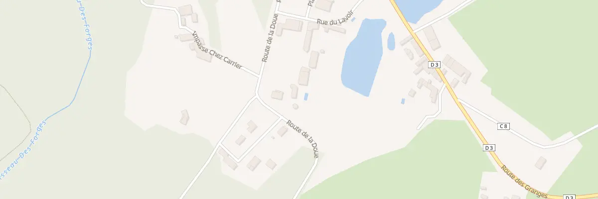Plan du 5 Le Bourg Sud au Bourdeix