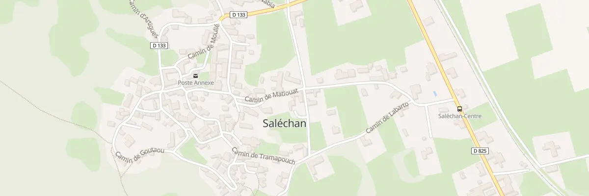 Plan du 5073 Le Village à Saléchan