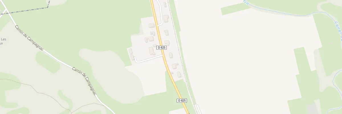 Plan du 485 Rte de Luchon à Saléchan