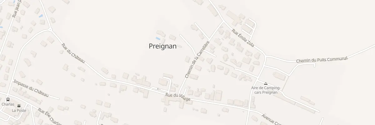 Plan du 3 Che de la Carrelière à Preignan
