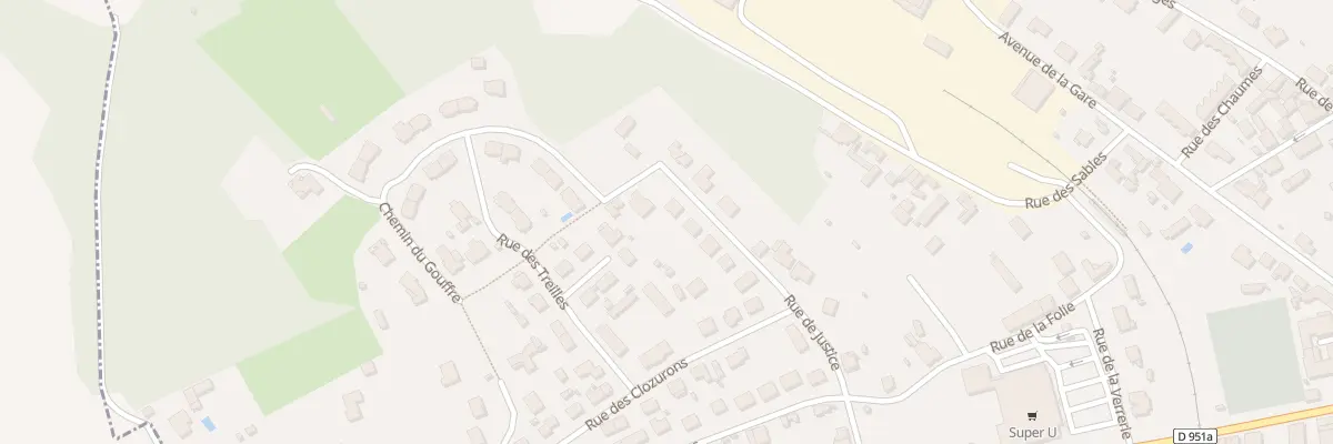 Plan du 13 Rue de Justice à Chauvigny