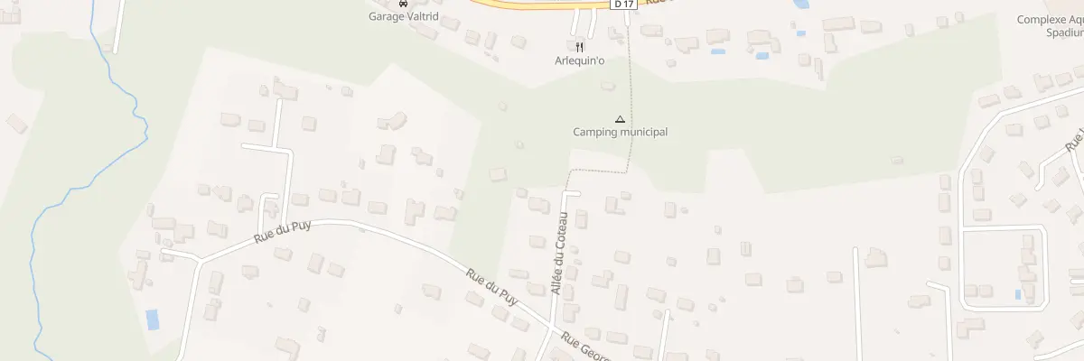 Plan du 1 All du Coteau à Monts