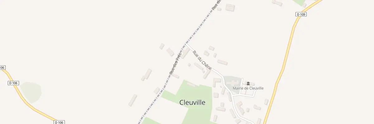 Plan du 559 Rue des Pres à Cleuville