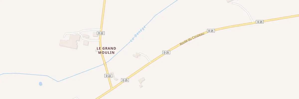Plan du 9000 Grand Moulin à Montaut