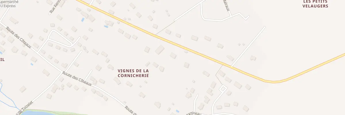 Plan du 104 Rue de Loches à Sainte-Maure-de-Touraine