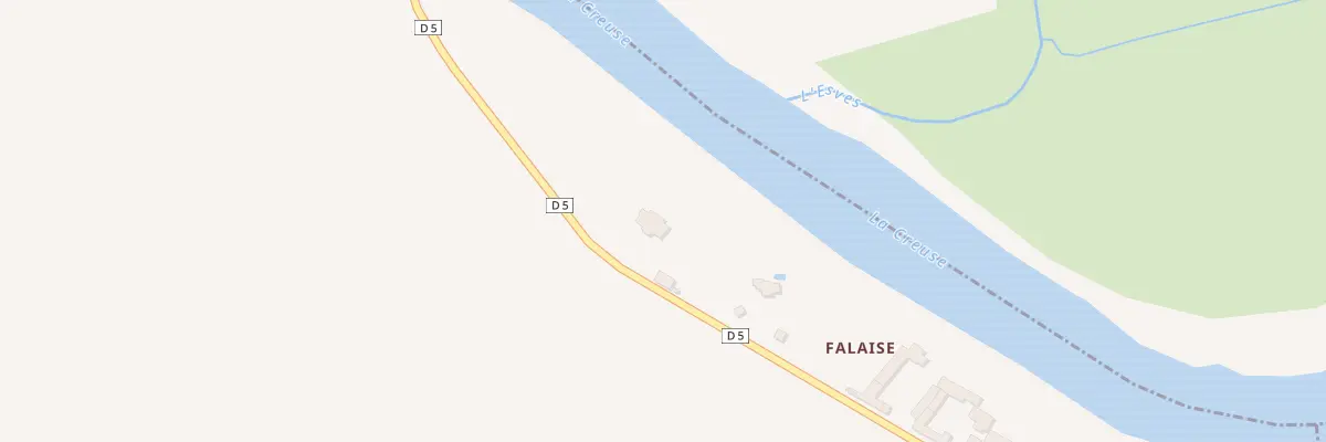 Plan du 16 Falaise aux Ormes