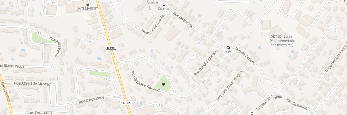 Plan du 42T Rue de Barleté à Agen