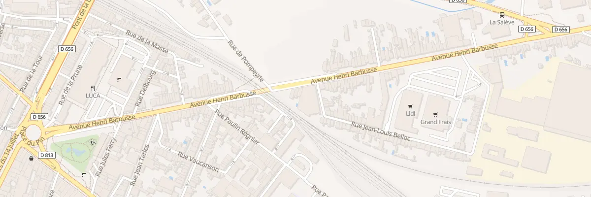 Plan du 64 Av Henri-barbusse à Agen