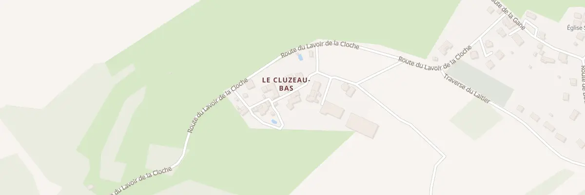 Plan du 141 Cluzeau Bas Sud à Biras