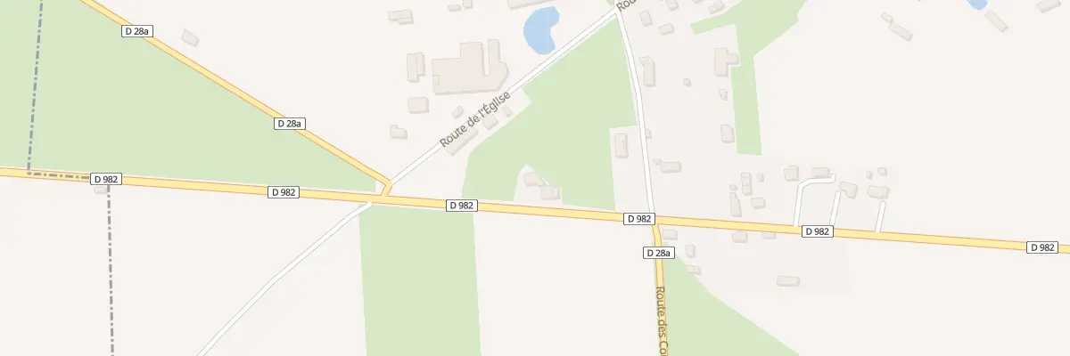 Plan du 130 Rte Departementale 982 à Anquetierville