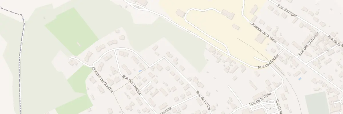 Plan du 16 Rue de Justice à Chauvigny