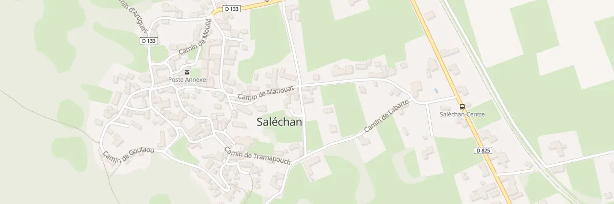 Plan du 49 Cami de Terre à Saléchan