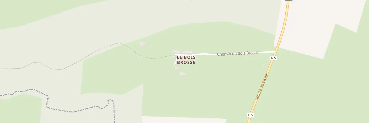Plan du 64 Le Bois Brosse Sud à Feings