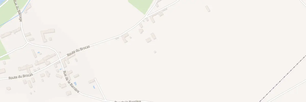 Plan du 41A Rte du Brocas à Pointis-de-Rivière