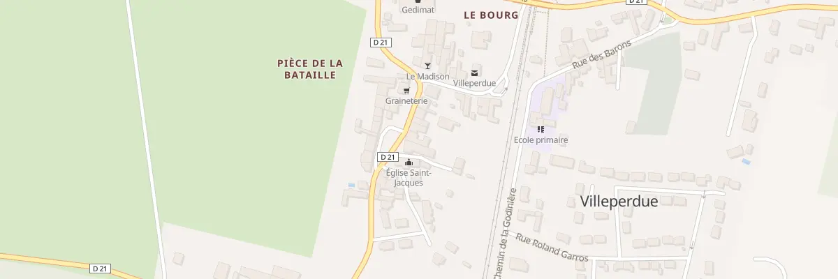 Plan du 3 Rue du Vieux Bourg à Villeperdue