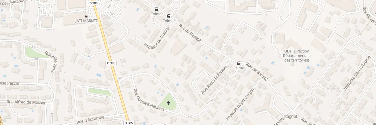Plan du 42B Rue de Barleté à Agen