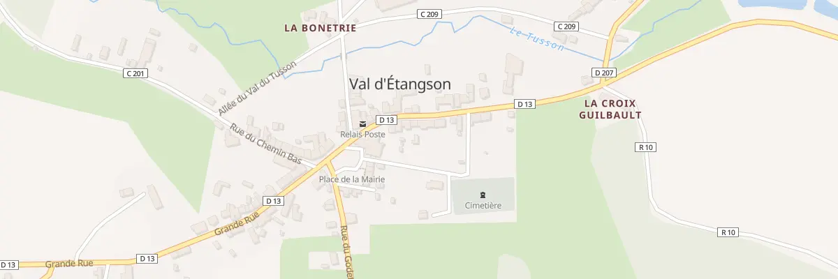 Plan du 221 Gr Grande Rue à Val-d’Étangson