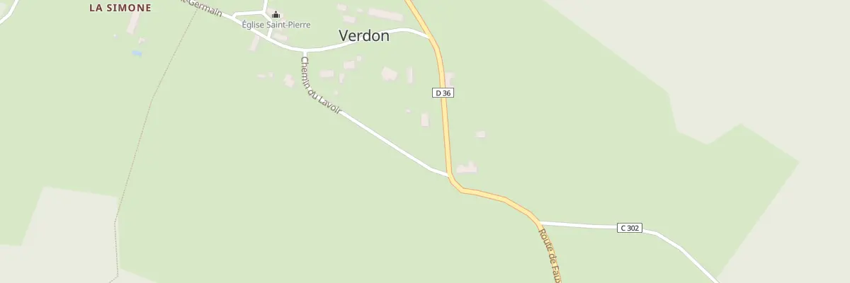Plan du 11A Le Bourg à Verdon