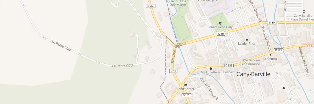 Plan du 8 La Petite Cote à Clasville