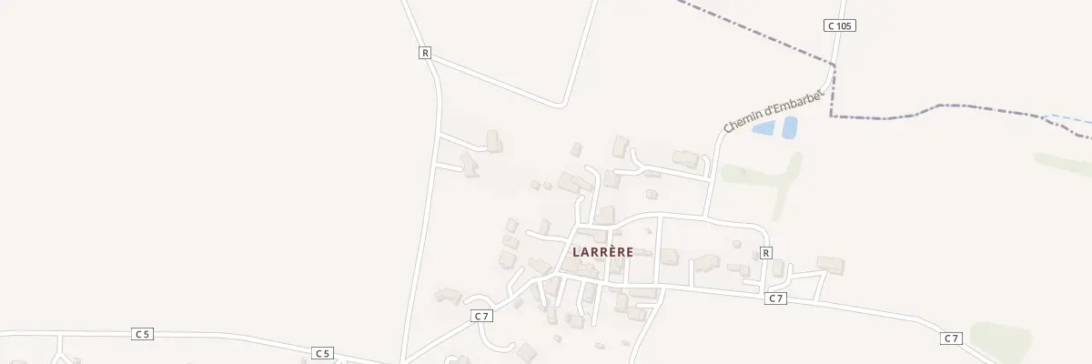 Plan du 63 Che d’Embarbet à Sainte-Christie