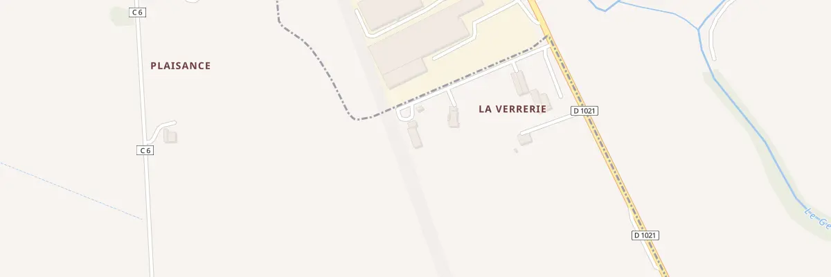 Plan du 5165 A la Verrerie à Pauilhac
