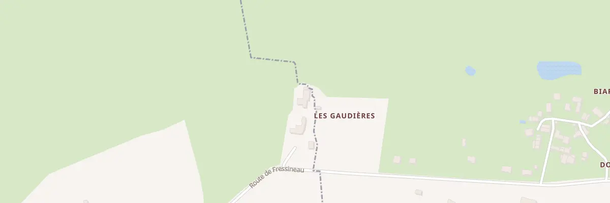 Plan du 15 Rte de Fressineau à Chenevelles
