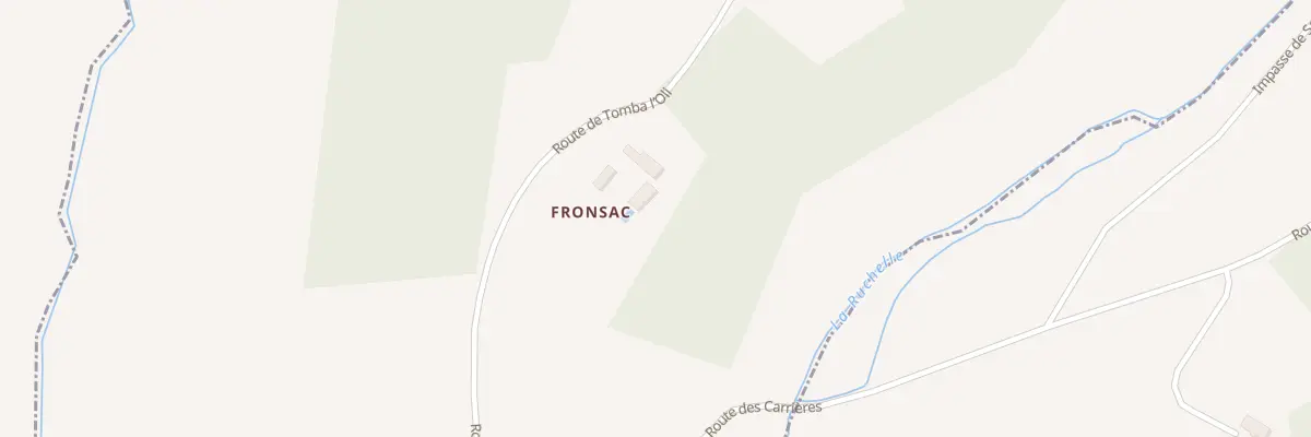 Plan du 24 La Forge à Clermont-de-Beauregard