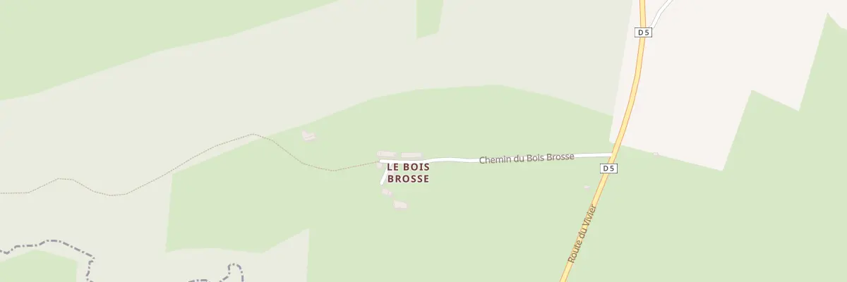 Plan du 65 Le Bois Brosse à Feings