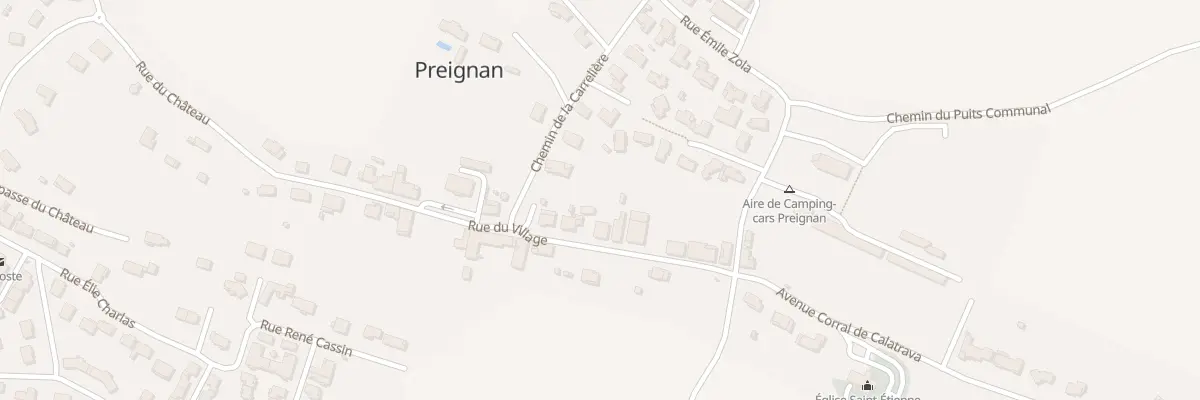 Plan du 15 Rue du Village à Preignan