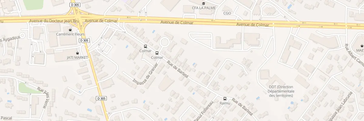 Plan du 45 Rue de Barleté à Agen