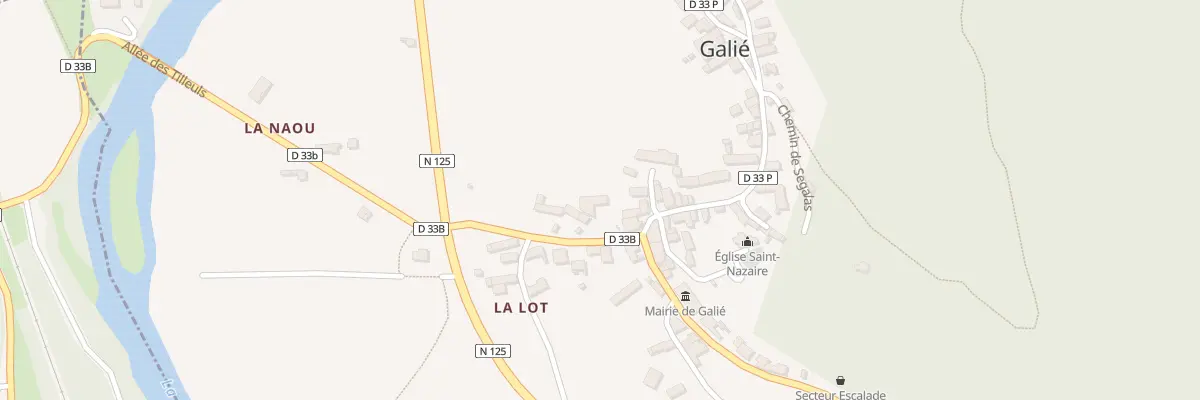 Plan du 7 Rue des 13 Ponts à Galié