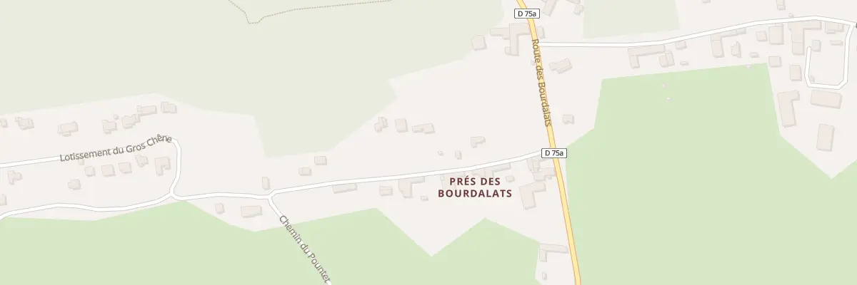Plan du 6 Chem des Esbinets à Bordes-de-Rivière